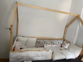 Cama Montessori Casita Madera 90x190