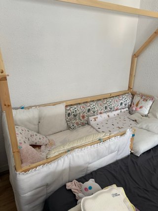 Cama Montessori Casita Madera 90x190