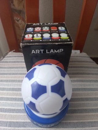 Lamparilla Art Lamp Balón Fútbol