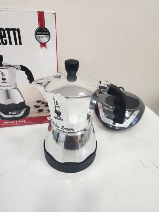 Cafetera Eléctrica Bialetti Moka Timer 365W