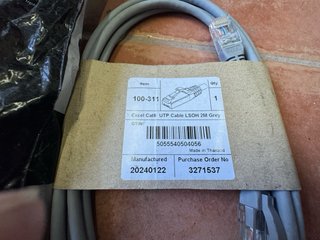 Lote 2 Cables RJ45 Cat6 FTP Excel