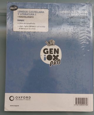 Lengua castellana y literatura I. Libro del est...