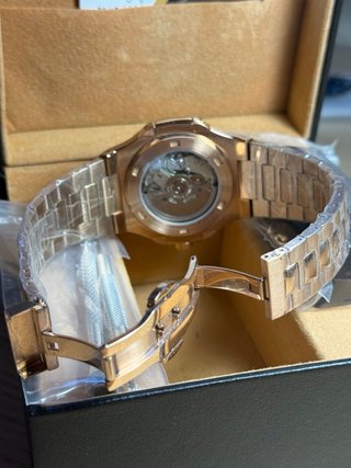 Seiko Mod Nautilus 41mm Oro Rosa