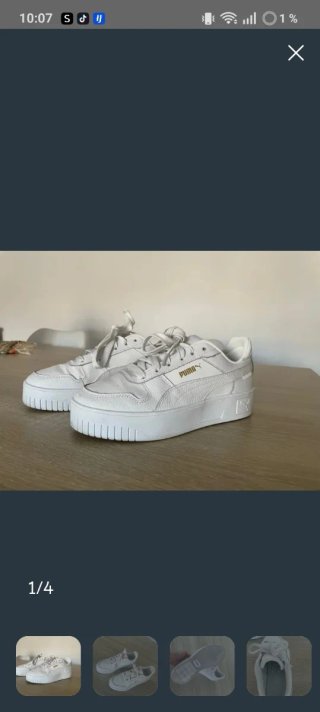 Zapatillas Puma Blancas Talla 36