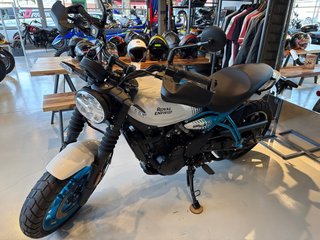 Royal Enfield Guerrilla 450 Azul/Blanco