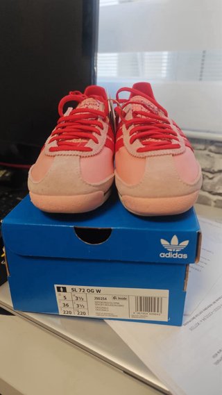 Adidas SL 72 Rosa y Rojo