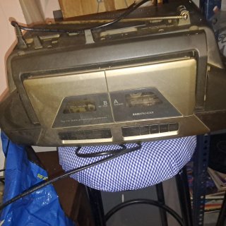Radio Cassette Doble CD/Radio/Cinta
