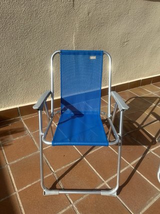 Lote 2 sillas de playa/camping Aktive