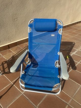 Lote 2 sillas de playa/camping Aktive