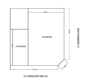 Terreno en venta en Centro en Castellón de la Plana