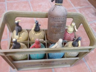 Lote 8 sifones en caja original