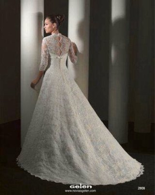 Vestido de Novia Gelen Blanco