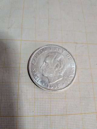 Moneda 2000 pesetas 1995 Juan Carlos I