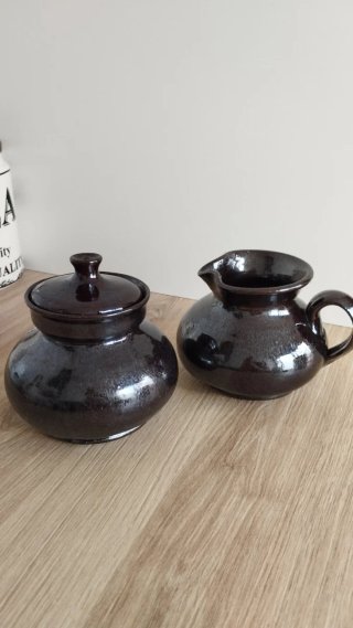 Juego de café/té hecho a mano artesanía Segovia