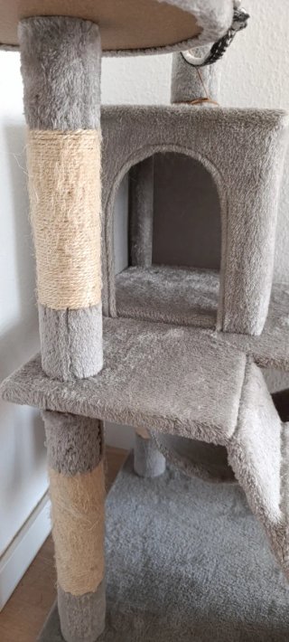 Torre rascador para gatos