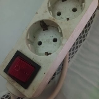 Regleta alargador con interruptor