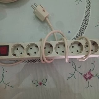 Regleta alargador con interruptor