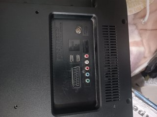 Televisión LG Negra