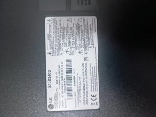 Televisión LG Negra