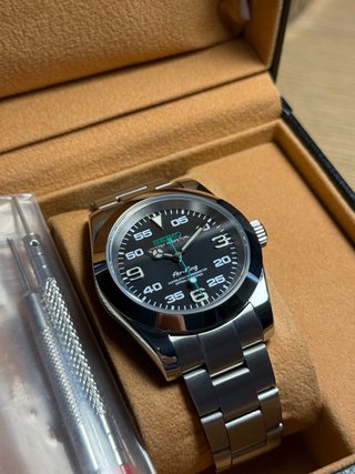 Seiko Air-King Mod 40mm Plata