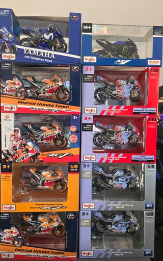 Colección Completa MotoGP Maisto 1:18