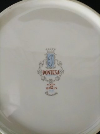 Sopera Pontesa Flores Porcelana