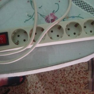 Regleta alargador con interruptor