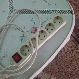 Regleta alargador con interruptor