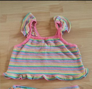 Conjunto Mayoral de punto verano-Top y Short