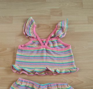 Conjunto Mayoral de punto verano-Top y Short