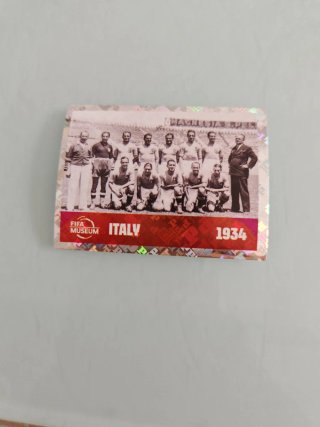Cromo Italia Mundial 1934 FIFA Museum