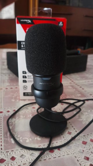 Micrófono HyperX SoloCast Negro