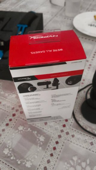 Micrófono HyperX SoloCast Negro