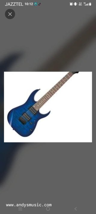 Guitarra Eléctrica Ibañez con Amplificador