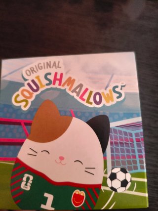Squishmallows McDonald's Gato Futbolista