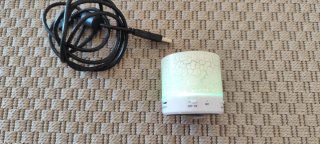 Altavoz Bluetooth Blanco y Naranja