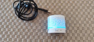 Altavoz Bluetooth Blanco y Naranja