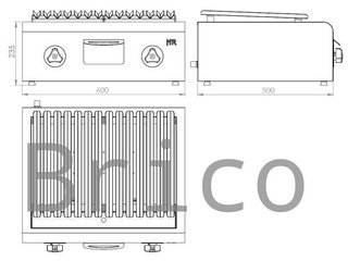 Barbacoa Gas Serie 500 - B600
