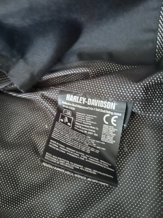 Chaqueta moto Harley-Davidson Negra Talla XL