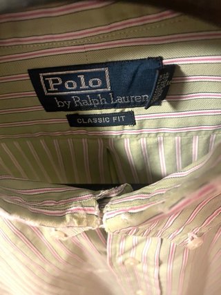 Camisa Polo Ralph Lauren Rayad Verde L Classic