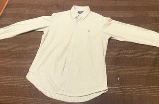 Camisa Polo Ralph Lauren Rayad Verde L Classic
