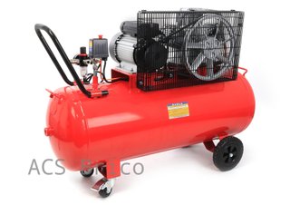 Compresor de Aire Silencioso 150L - 3,5 Hp - 2 Salidas - 09345 - Mader