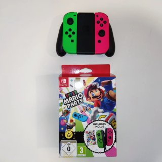 Nintendo Switch V2 + 4 Joy-Cons + 2 Juegos