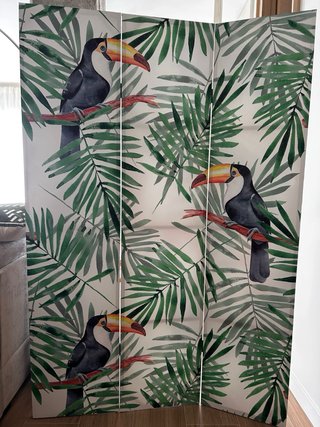 Biombo Decorativo Tropical 3 Hojas