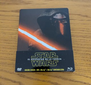 Star Wars: El despertar de la fuerza. Steelbook