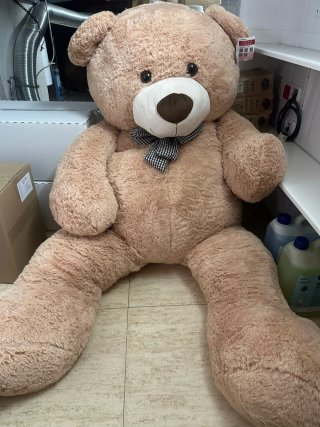 Oso de peluche gigante tamaño persona
