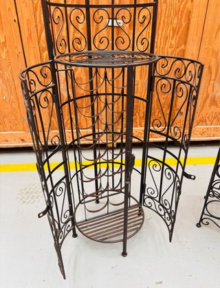 Mueble Bar Francés Forja y Madera