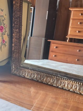 ESPEJO ANTIGUO DORADO ☎️683469031☎️