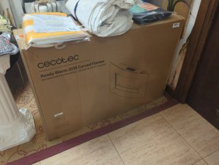 Cecotec Chimenea Eléctrica 3510 Negra