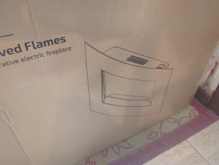 Cecotec Chimenea Eléctrica 3510 Negra